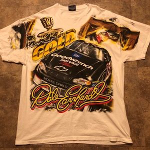 DALE EARNHARDT BLACK GOLD GOLD RUSH NASCAR TEE